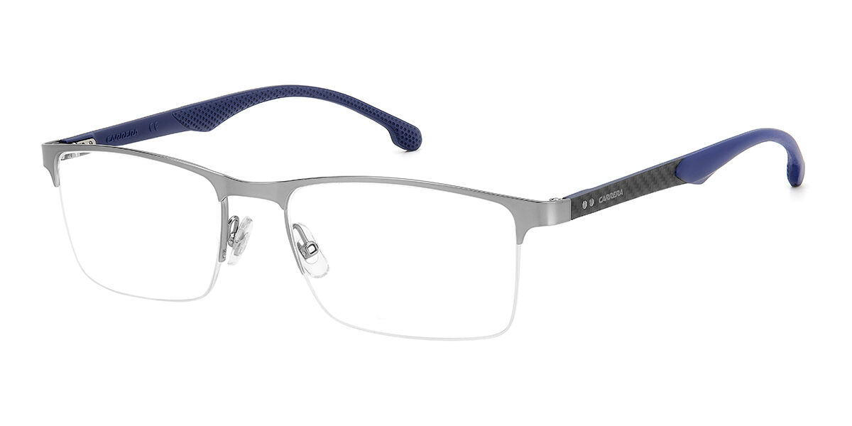 Carrera 8846 R81 Rectangle Matte Ruthenium Eyeglasses | SmartBuyGlasses ID