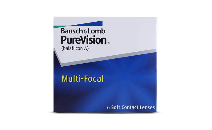 PureVision Multifocal 6 Pack Monthly Disposable Contact Lenses ...